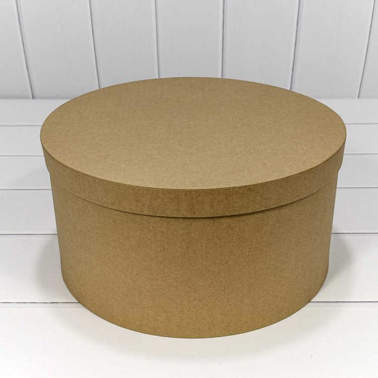 Коробки Круглые Набор 1/10 35*17,3 Крафт 1/4 Арт: 721813/1296
