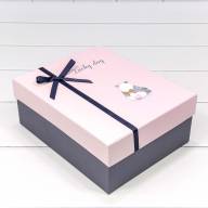 Коробки Прямоугольные Набор 1/3 25,5*20,5*10,5 с бантиком и хвостиком &quot;Lucky day&quot; 1/30 Арт: 720663/10 - Коробки Прямоугольные Набор 1/3 25,5*20,5*10,5 с бантиком и хвостиком "Lucky day" 1/30 Арт: 720663/10