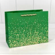 Пакет подарочный &quot;Золотые вкрапления&quot; (микс) 23*18*10 230г 1/20 1/360 Арт: 300368EA - Пакет подарочный "Золотые вкрапления" (микс) 23*18*10 230г 1/20 1/360 Арт: 300368EA