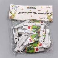 Цветочный аксессуар Прищепки декоративные &quot;Кактус&quot; 4,5 см (20 шт.) 1/20 1/500 Арт: 000260012 - Цветочный аксессуар Прищепки декоративные "Кактус" 4,5 см (20 шт.) 1/20 1/500 Арт: 000260012