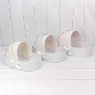 Коробки &quot;Люлька&quot; Набор 1/3 39*23,3*9 Белый 1/18 Арт: 720970/6 - Коробки "Люлька" Набор 1/3 39*23,3*9 Белый 1/18 Арт: 720970/6