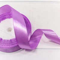 Лента Атласная Сатин 2см*25ярд Фиалковый 1/10 1/400 Арт: 562-20/113