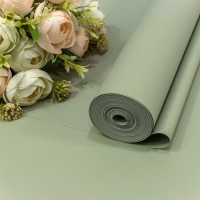 Плёнка 0,59*34м 900г "Корейская" 65мкм Серо-зелёный 1/6 1/12 Арт: 90038/4183