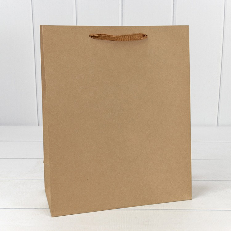 Пакет подарочный Крафт "Люкс" 26*32*12 210г 1/20 1/240 Арт: 000221C